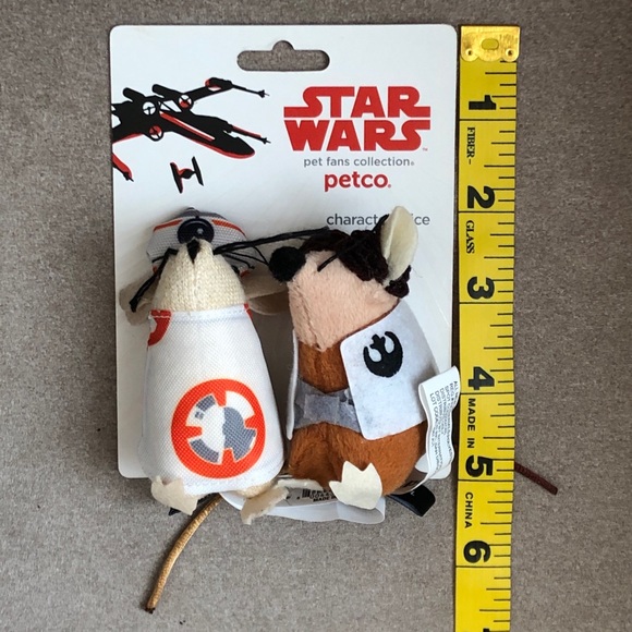 Star Wars Cat Star Wars Petco Bb8 Poe Dameron Mice 2 Pack Nwt